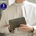 カンミ 革長財布 レディース Kanmi./カンミ まるまるドット ロングウォレット WL23-35 かんみ 財布 長財布 ドット 水玉 レディース ギフト プレゼント 本革 レザー 日本製 [送料無料]