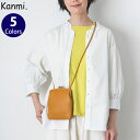 Kanmi./カンミ itsu mono ふたごがま口ポシェット B23-82 ミニバッグ ショルダー レディース ポシェット 本革 レザー 日本製 [送料無料]