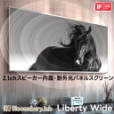 Bloomsbury Liberty Wide 2.1chスピーカー内蔵・耐外光パネル型 プロジェクタースクリーン 102インチ 超短焦点/長焦点対応 大画面 ...