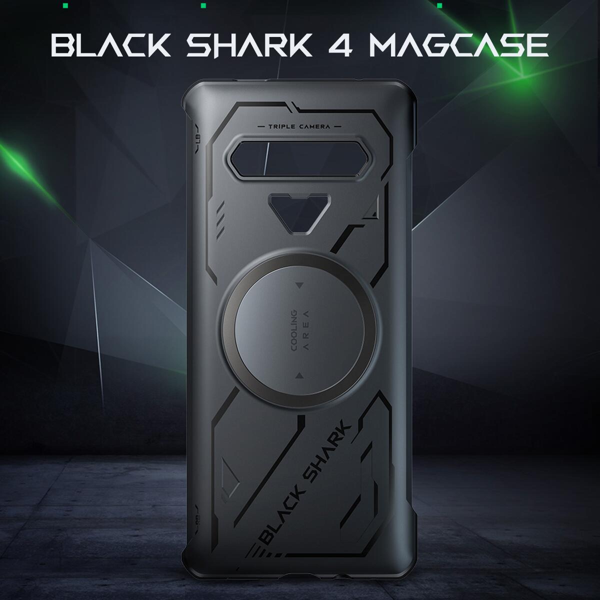 blackshark4magcase熱くなったスマートフォンを瞬時に冷却するデバイス