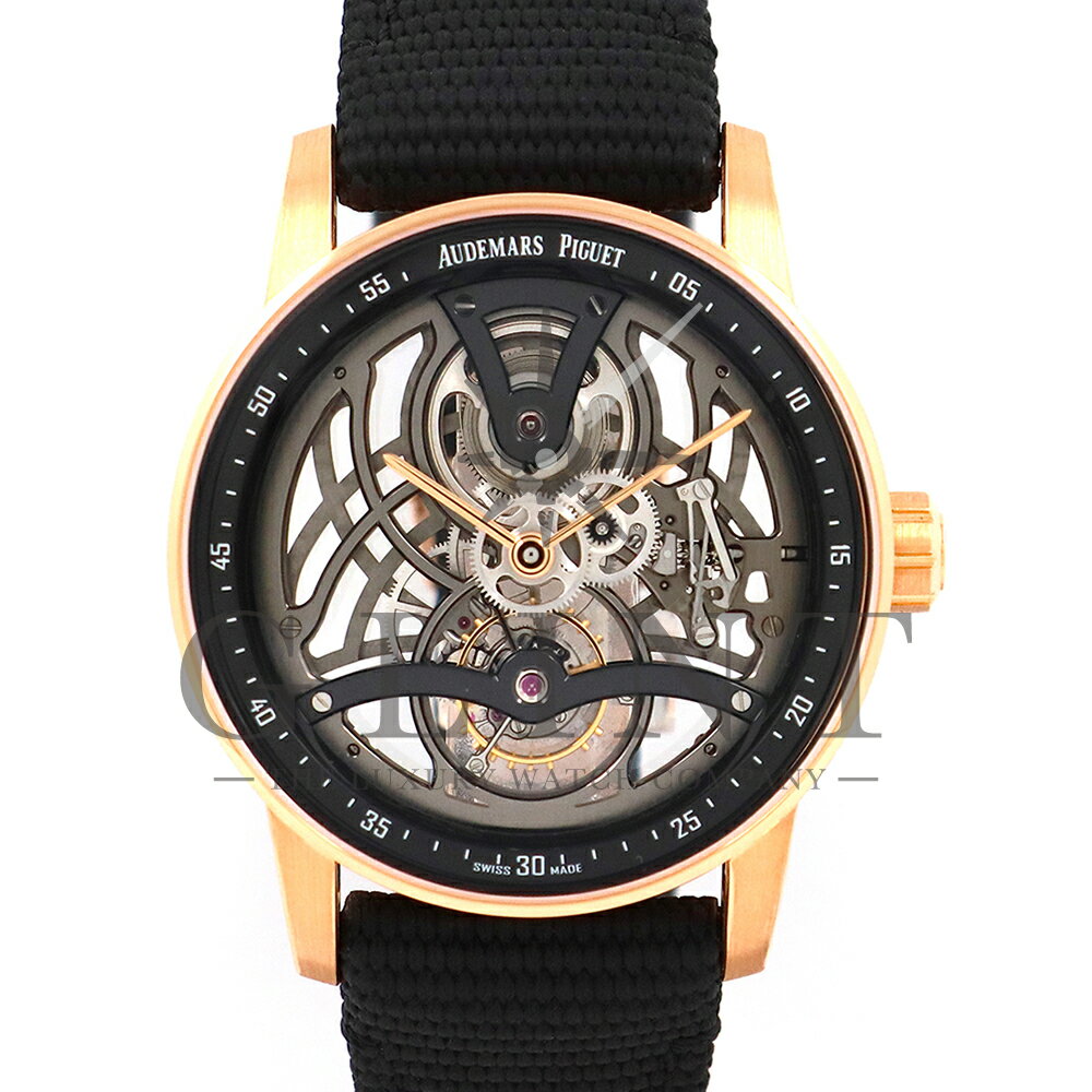 オーデマピゲ（AUDEMARS PIGUET）CODE 11.59 バイ オーデマ ピゲ トゥールビヨン オープンワーク 26600OR.OO.D002CR.01〔18Kピンクゴールド〕〔腕時計〕【中古】のサムネイル