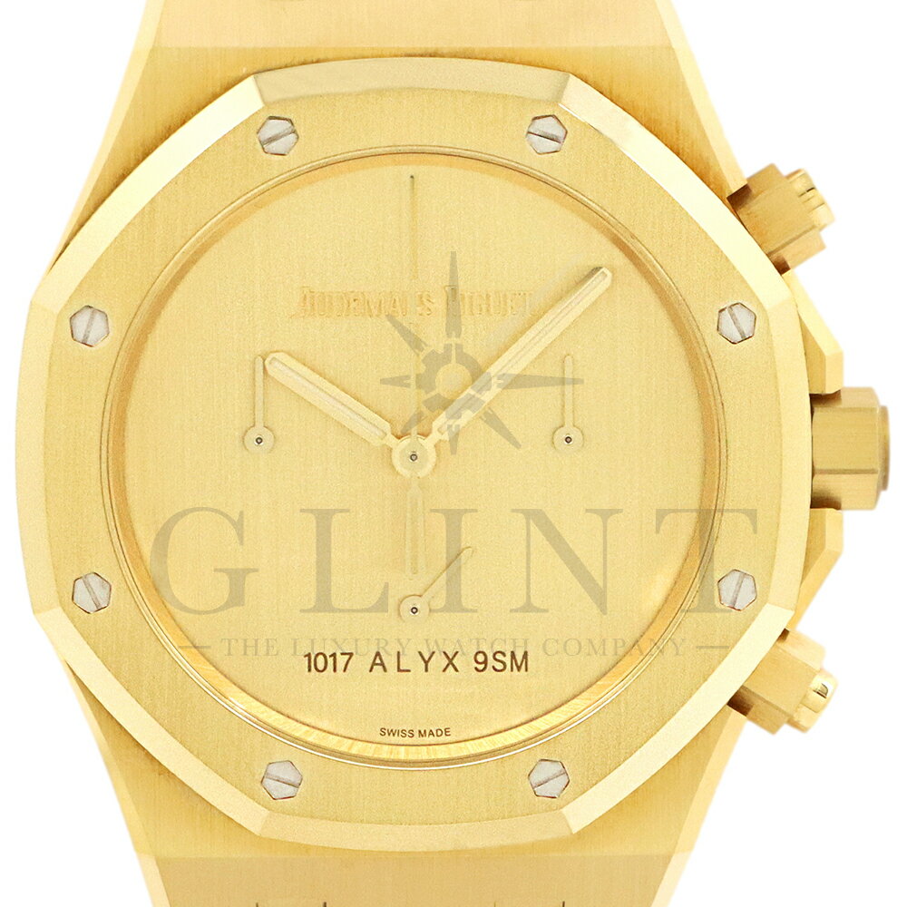 オーデマピゲ（AUDEMARS PIGUET）ロイヤルオーク クロノグラフ 26240BA.OO.1320BA.01〔18Kイエローゴールド〕〔世界限定202本モデル〕〔メンズ〕〔腕時計〕【中古】