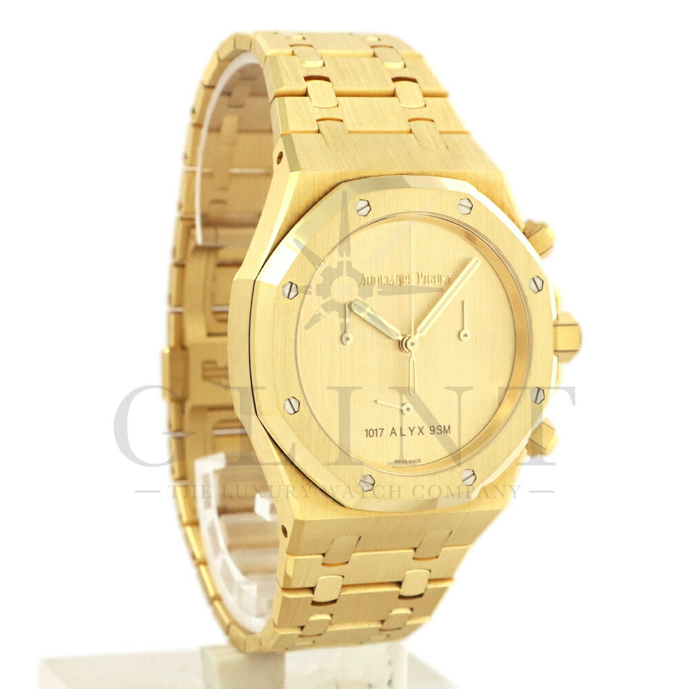 オーデマピゲ（AUDEMARS PIGUET）ロイヤルオーク クロノグラフ 26240BA.OO.1320BA.01〔18Kイエローゴールド〕〔世界限定202本モデル〕〔メンズ〕〔腕時計〕【中古】