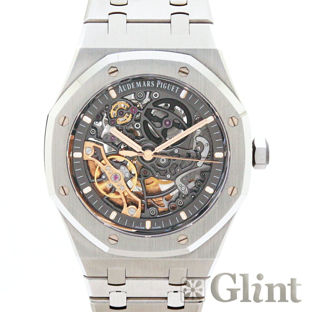 オーデマピゲ（AUDEMARS PIGUET）ロイヤルオーク ダブルバランスホイール オープンワーク 15407ST.OO.1220ST.01〔腕時計〕〔未使用品〕【中古】