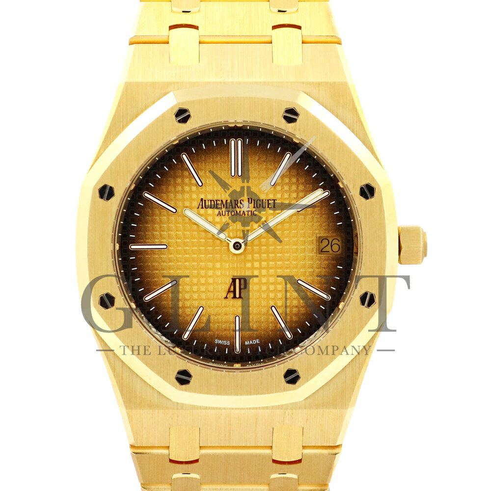 オーデマピゲ（AUDEMARS PIGUET）ロイヤルオーク ジャンボ エクストラシン 16202BA.OO.1240BA.01〔18Kイエローゴールド〕〔50周年記念モデル〕【新品】