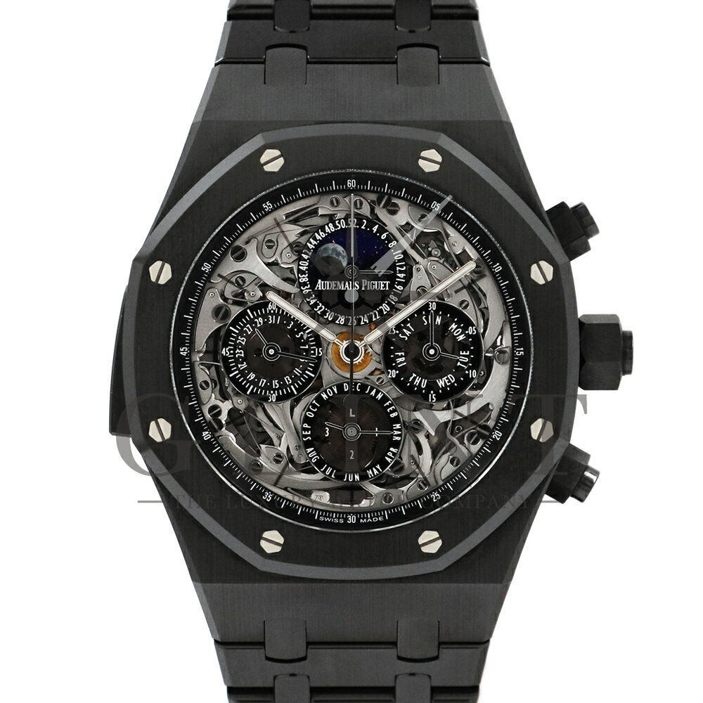 オーデマピゲ（AUDEMARS PIGUET）ロイヤルオーク グランドコンプリカシオン ブラックセラミック 26605CE.OO.1248CE.01 44mm〔メンズ〕〔腕時計〕【中古】