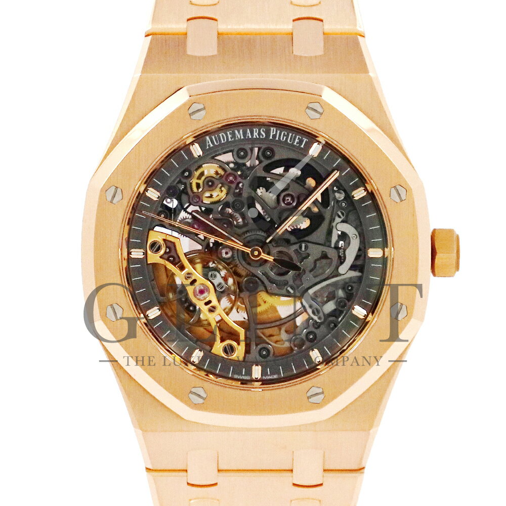 オーデマピゲ（AUDEMARS PIGUET）ロイヤルオーク ダブル バランスホイール オープンワーク 41mm 15407OR.OO.1220OR.01〔18Kピンクゴールド〕〔メンズ〕〔腕時計〕【中古】