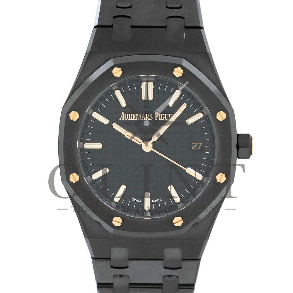 オーデマピゲ（AUDEMARS PIGUET）ロイヤルオーク オートマティック 77350CE.OO.1266CE.03.A〔ブラックセラミック〕〔メンズ〕〔腕時計〕〔未使用品〕【中古】のサムネイル