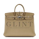 エルメス（HERMES）バーキン40 ヴォー・クリスペ・トゴ エトゥープ SAC Birkin 40 Veau Crispe Togo〔B刻印/2023年〕【新品】