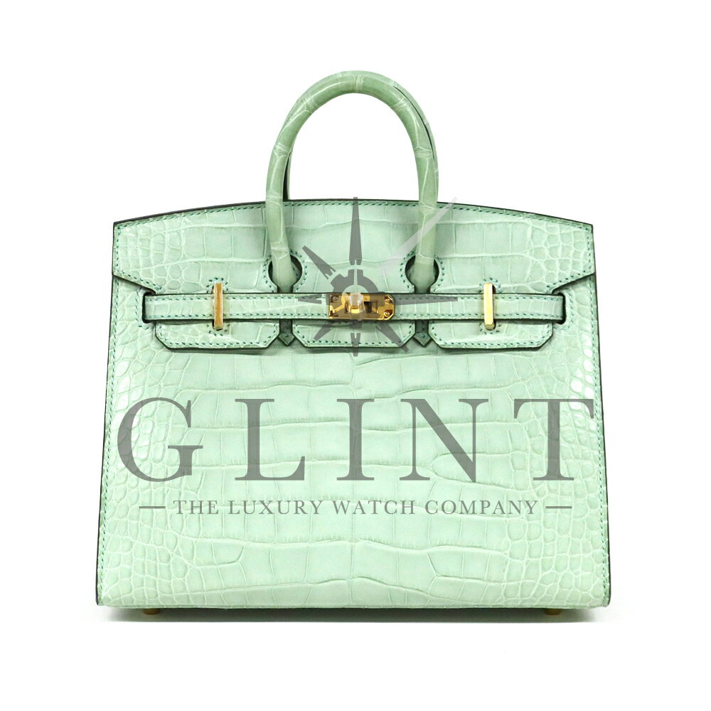 ᥹HERMES˥С20 ꥨ 륢ꥲޥå 롦ɡ Birkin 20 Sellier Matt alligator crocodile skinB/2023ǯ͡ڿʡ