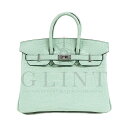 エルメス(HERMES)バーキン25 ヴェール・デュー アリゲーター マット〔W刻印/2024年〕〔未使用品〕【中古】