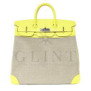 エルメス(HERMES)オータクロア 40 エバーカラー×トワルキャンプ ライム×フィセル〔C刻印/2018年〕〔メンズ〕〔未使用品〕【中古】