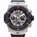 ウブロ（HUBLOT）ビッグバン ウニコ チタニウム セラミック 411.NM.1170.RX〔メンズ〕〔腕時計〕【中古】