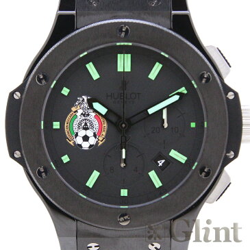 ウブロ(HUBLOT)ビッグバン メキシカンフットボールモデル 301.CX.134.RX.MEX07〔メンズ〕〔腕時計〕〔世界限定250本〕【中古】