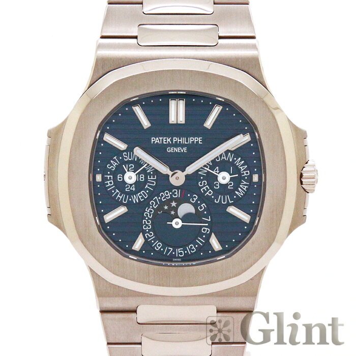 パテックフィリップ （PATEK PHILIPPE）ノーチラス パーペチュアルカレンダー 5740/1G-001 ホワイトゴールド〔新品〕〔腕時計〕〔メンズ〕