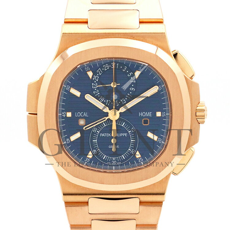 パテックフィリップ（PATEK PHILIPPE）ノーチラス トラベルタイム クロノグラフ 5990/1R-001〔メンズ〕〔腕時計〕【中古】