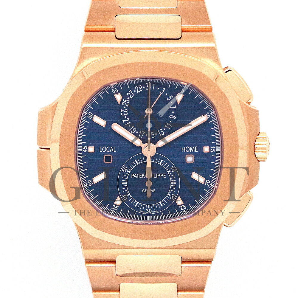 パテックフィリップ（PATEK PHILIPPE）ノーチラス トラベルタイム クロノグラフ 5990/1R-001〔メンズ〕〔腕時計〕〔未使用品〕【中古】