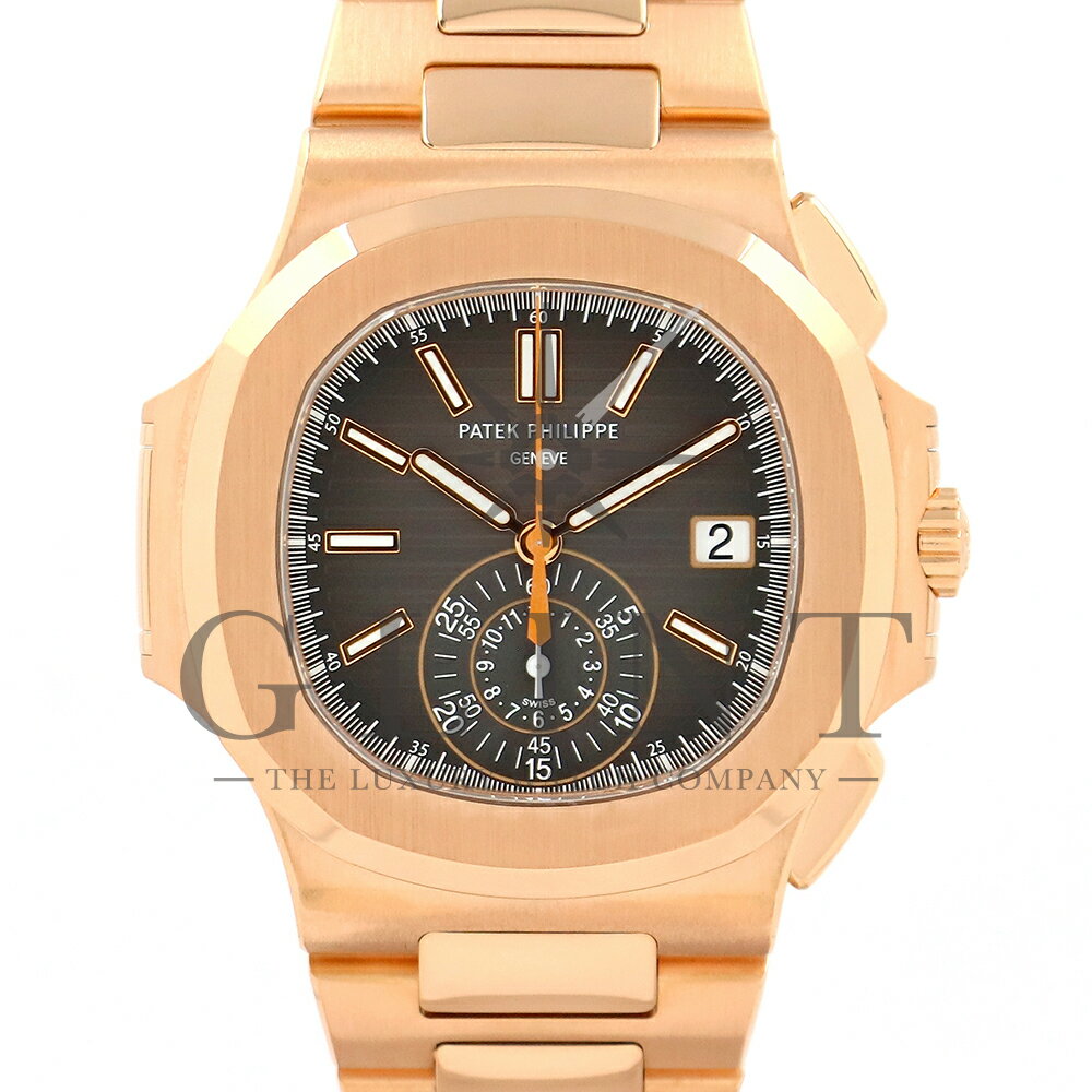 パテックフィリップ（PATEK PHILIPPE）ノーチラス クロノグラフ ローズゴールド 5980/1R-001〔メンズ〕〔腕時計〕【中古】