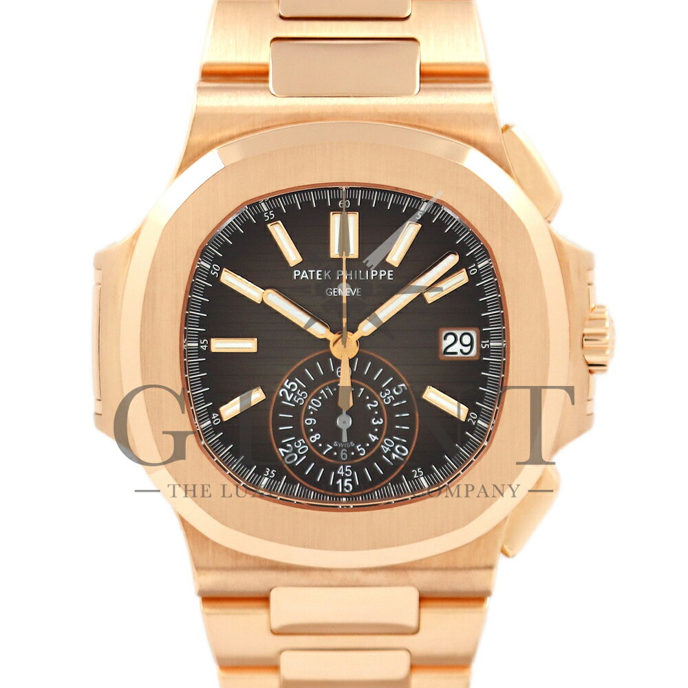 パテックフィリップ（PATEK PHILIPPE）ノーチラス クロノグラフ ローズゴールド 5980/1R-001〔メンズ〕〔腕時計〕【中古】