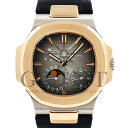 パテックフィリップ（PATEK PHILIPPE）ノーチラス 5712GR-001 18Kホワイトゴールド×18Kローズゴールド プチコンプリケーション〔メンズ〕〔腕時計〕【中古】