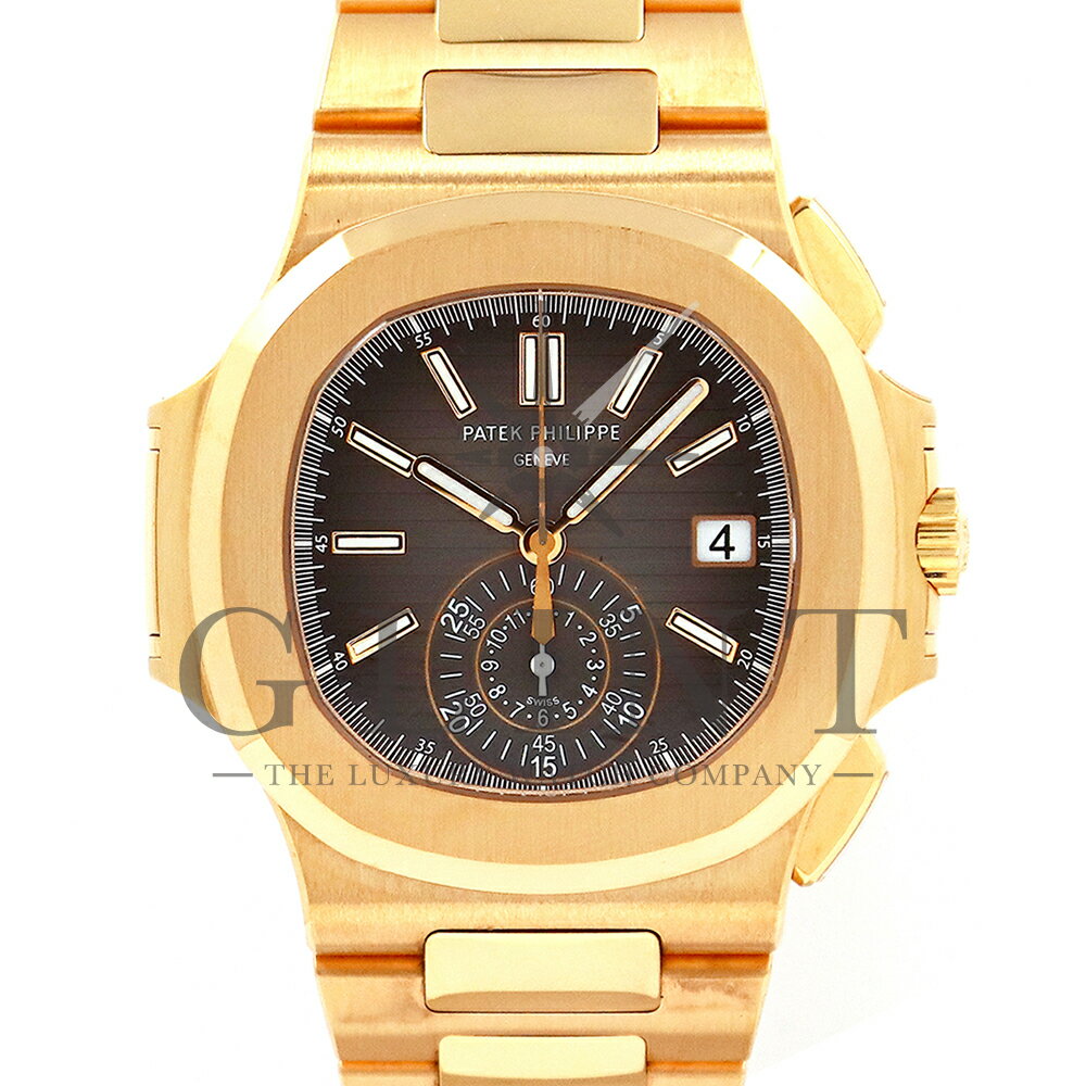 パテックフィリップ（PATEK PHILIPPE）ノーチラス クロノグラフ ローズゴールド 5980/1R-001〔メンズ〕〔腕時計〕【中古】