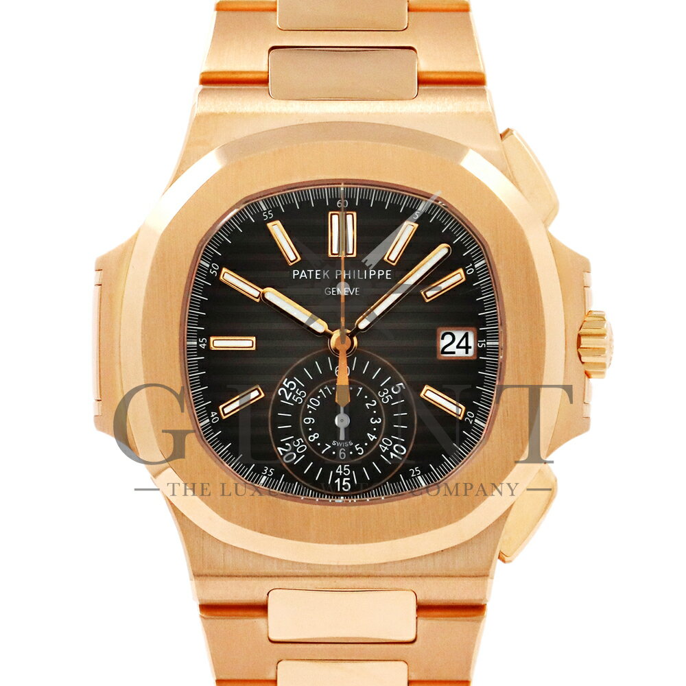 パテックフィリップ（PATEK PHILIPPE）ノーチラス クロノグラフ ローズゴールド 5980/1R-001〔メンズ〕〔腕時計〕【中古】