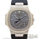 パテックフィリップ（PATEK PHILIPPE）ノーチラス ティファニーWネーム 5712G-001 18Kホワイトゴールド プチコン〔Tiffany&Co.〕〔メンズ〕〔腕時計〕【中古】