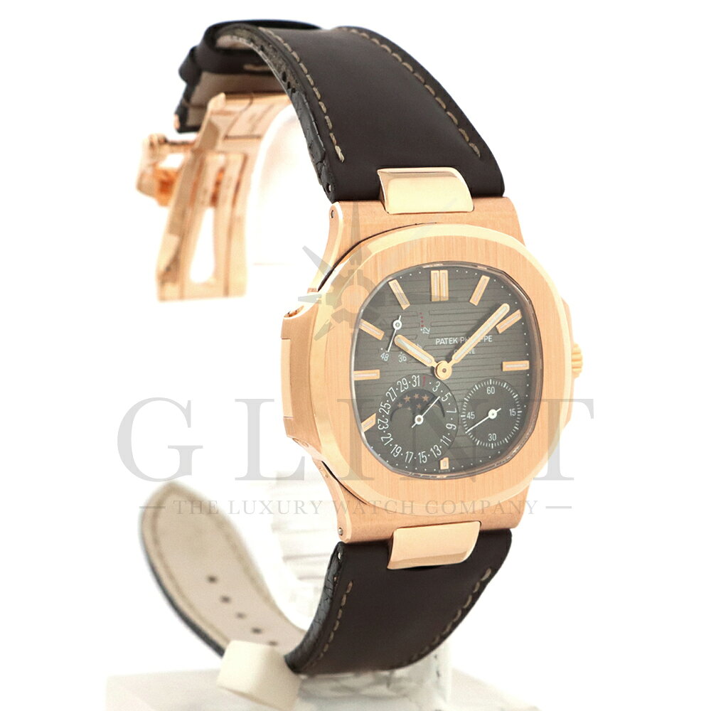 パテックフィリップ（PATEK PHILIPPE）ノーチラス 5712R-001 18Kローズゴールド プチコンプリケーション〔メンズ〕〔腕時計〕【中古】