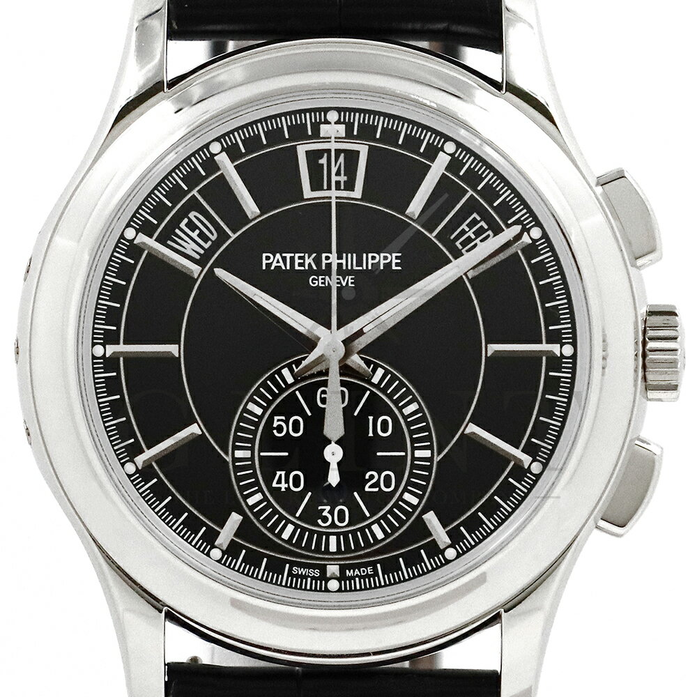 パテックフィリップ（PATEK PHILIPPE）コンプリケーション アニュアルカレンダー フライバック・クロノグラフ 5905P-010 プラチナ〔腕時計〕【中古】