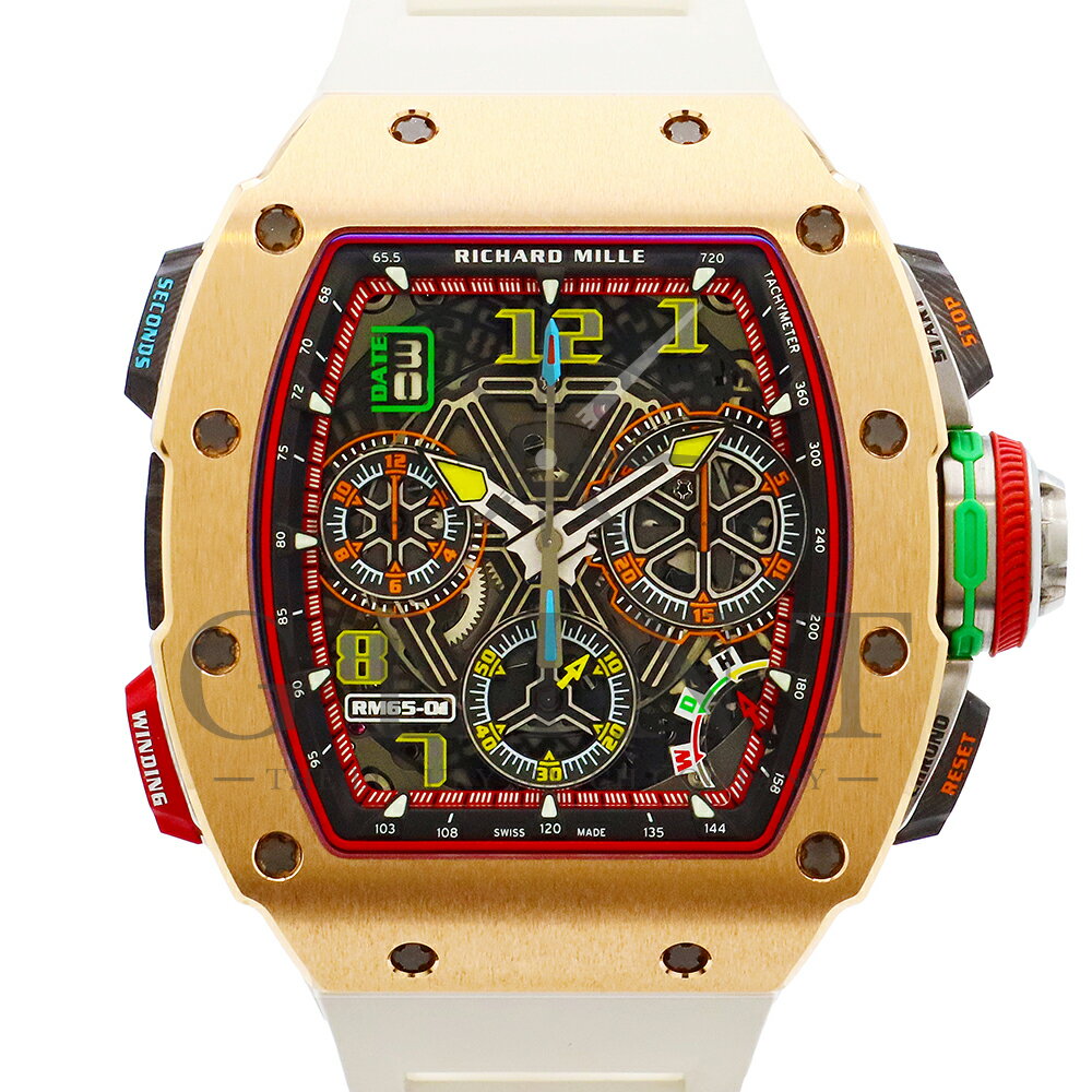 リシャールミル（RICHARD MILLE）RM65-01 CA RG オートマティック スプリットセコンド クロノグラフ〔メンズ〕〔腕時計〕【中古】