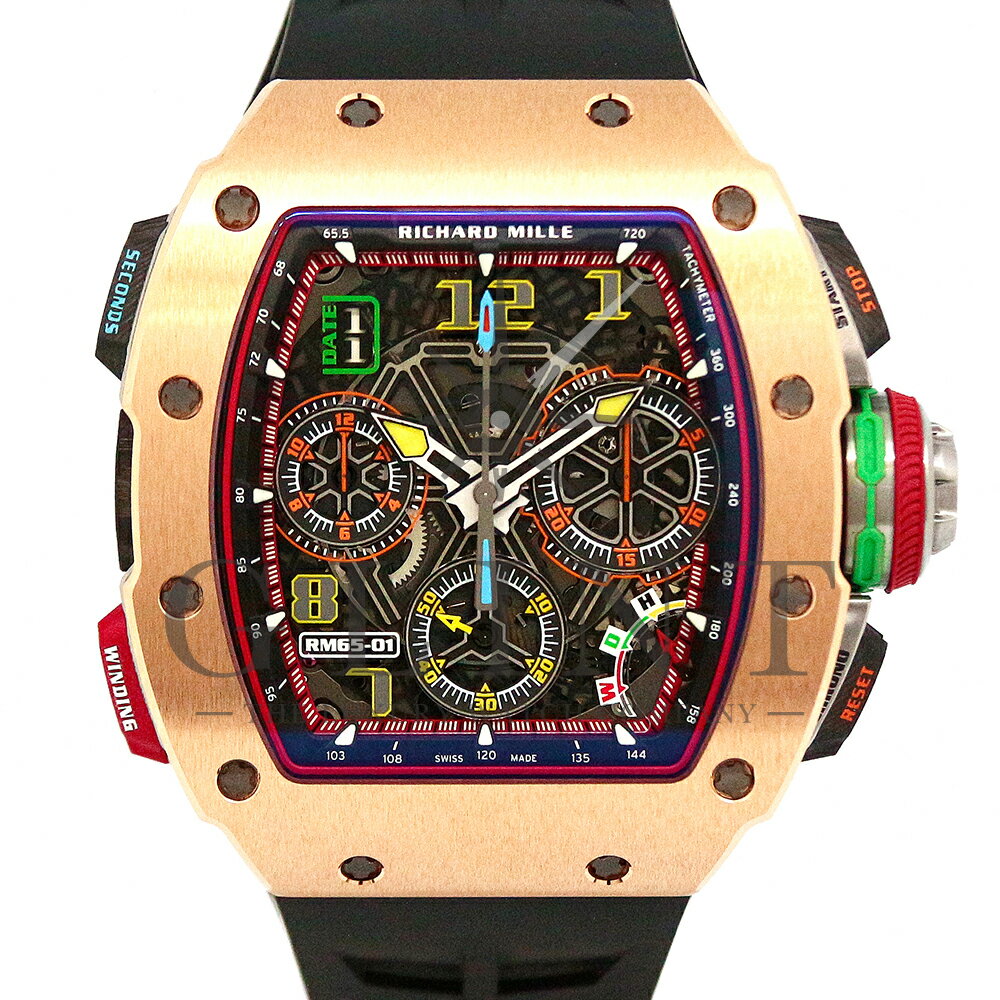 リシャールミル（RICHARD MILLE）RM65-01 CA RG オートマティック スプリットセコンド クロノグラフ〔腕時計〕〔メンズ〕【新品】