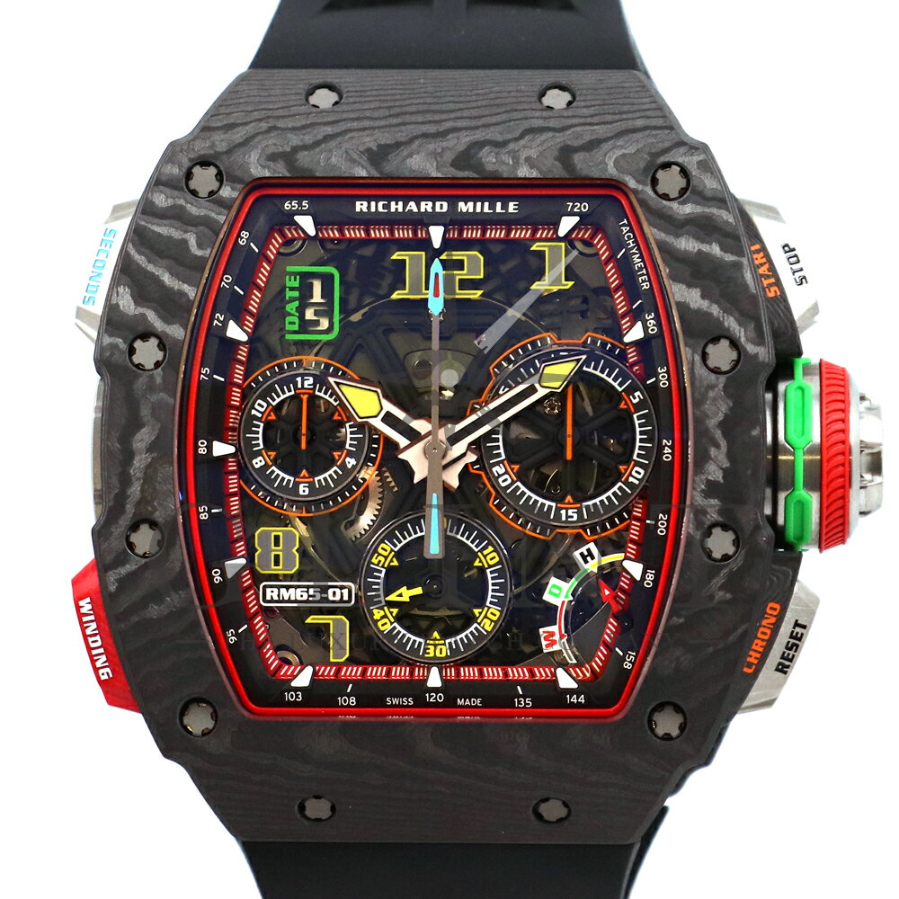 リシャールミル（RICHARD MILLE）RM65-01 CA オートマティック スプリットセコンド クロノグラフ〔メンズ〕〔腕時計〕【新品】