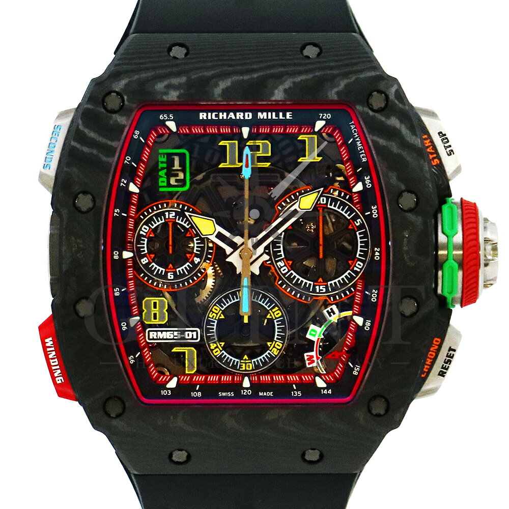 リシャールミル（RICHARD MILLE）RM65-01 CA オートマティック スプリットセコンド クロノグラフ〔メンズ〕〔腕時計〕【中古】