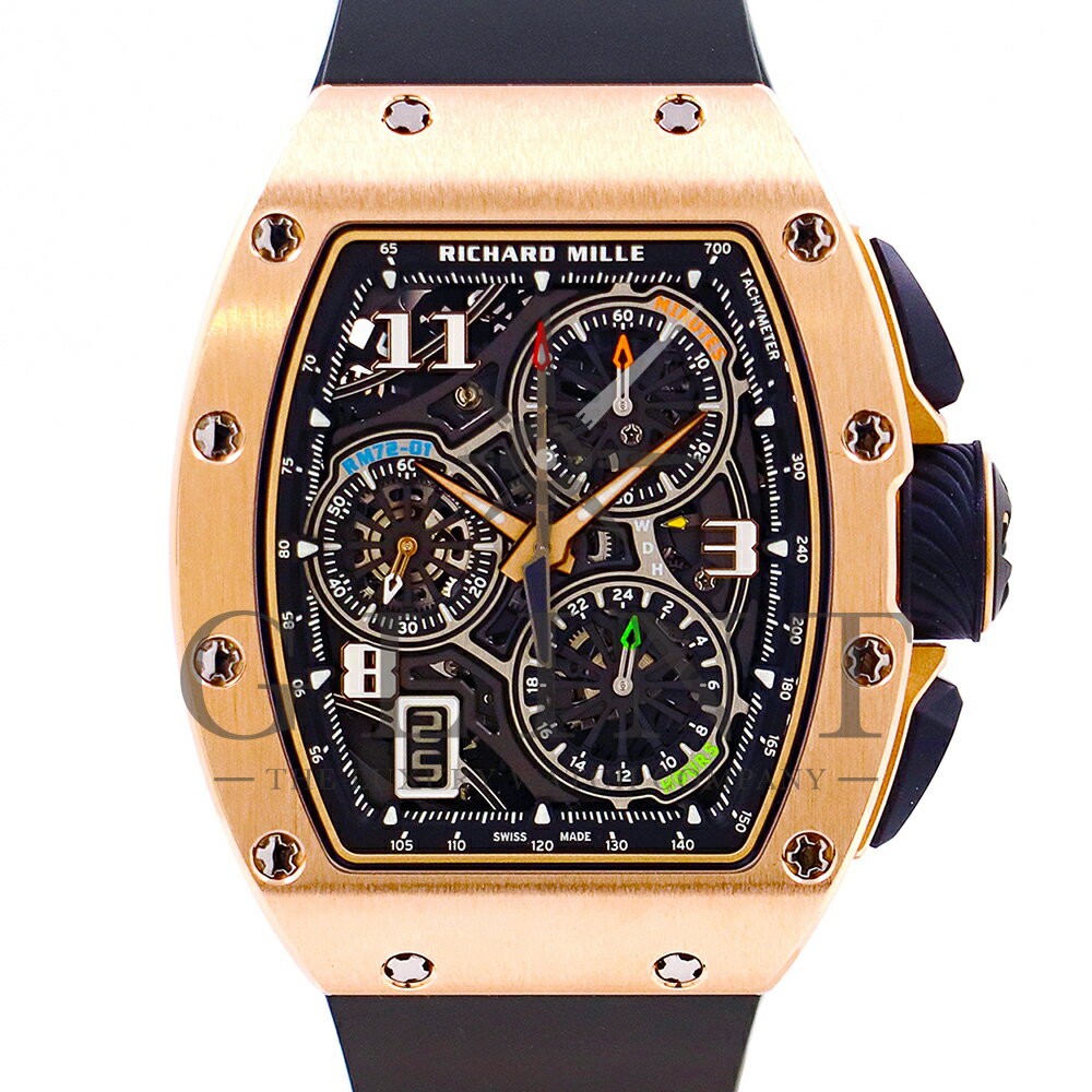 リシャールミル（RICHARD MILLE）RM72-01 RG オートマティック ライフスタイル フライバッククロノグラフ〔メンズ〕〔腕時計〕【中古】