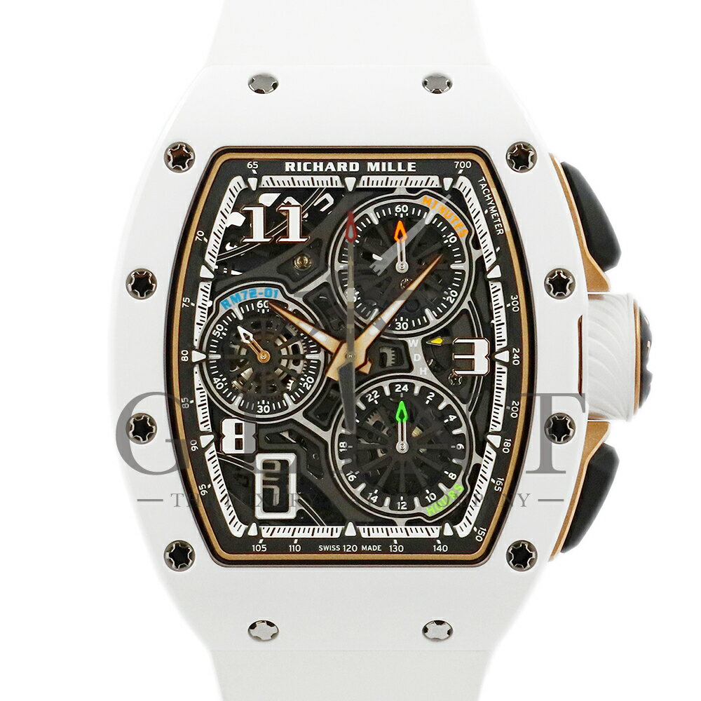 リシャールミル（RICHARD MILLE）RM72-01 RG ATZ オートマティック ライフスタイル フライバッククロノグラフ〔メンズ〕〔腕時計〕〔未使用品〕【中古】