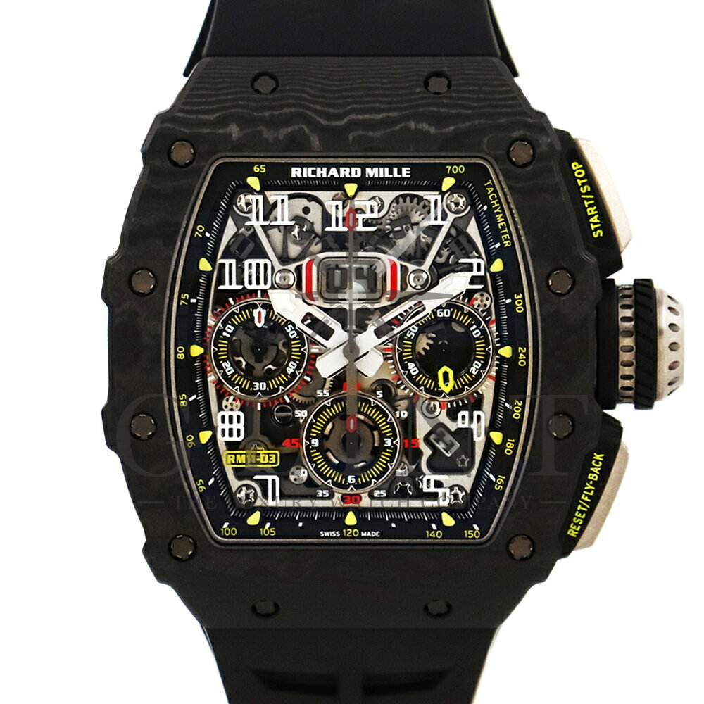 リシャールミル（RICHARD MILLE）RM11-03CA TPT オートマティック フライバッククロノグラフ カーボンTPT〔メンズ〕〔腕時計〕【中古】