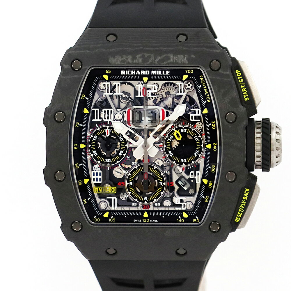 リシャールミル（RICHARD MILLE）RM11-03 CA TPT オートマティック フライバッククロノグラフ カーボンTPT〔メンズ〕〔腕時計〕【中古】