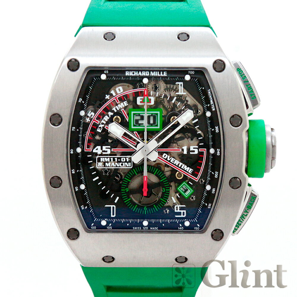 リシャールミル（RICHARD MILLE）RM11-01 Ti オートマティック ワインディング フライバッククロノグラフ ロベルトマンチーニ〔メンズ〕〔腕時計〕【中古】のサムネイル