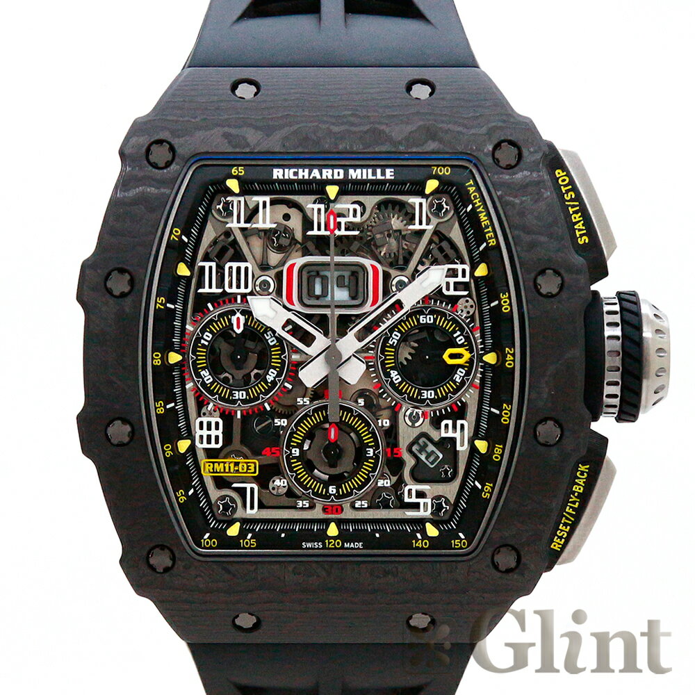 リシャールミル（RICHARD MILLE）RM11-03CA TPT オートマティック フライバッククロノグラフ カーボンTPT〔メンズ〕〔腕時計〕【中古】のサムネイル