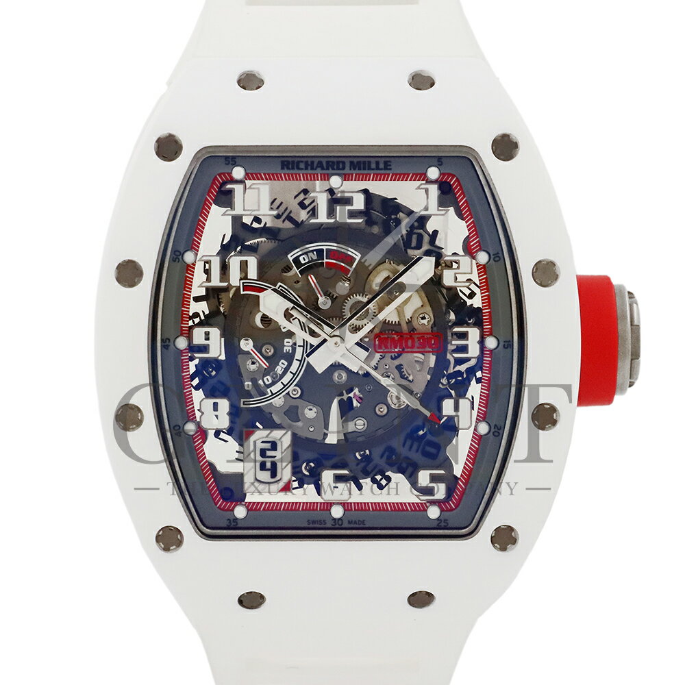 リシャールミル（RICHARD MILLE）RM030 ATZ Ti ジャパンレッド オートマティック デクラッチャブルローター〔日本限定50本モデル〕〔メンズ〕〔腕時計〕【中古】