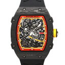 リシャールミル（RICHARD MILLE）RM67-02 FQ CA オートマティック エクストラフラット アレクサンダー・ズベレフ カーボンTPT〔メンズ〕〔腕時計〕【中古】