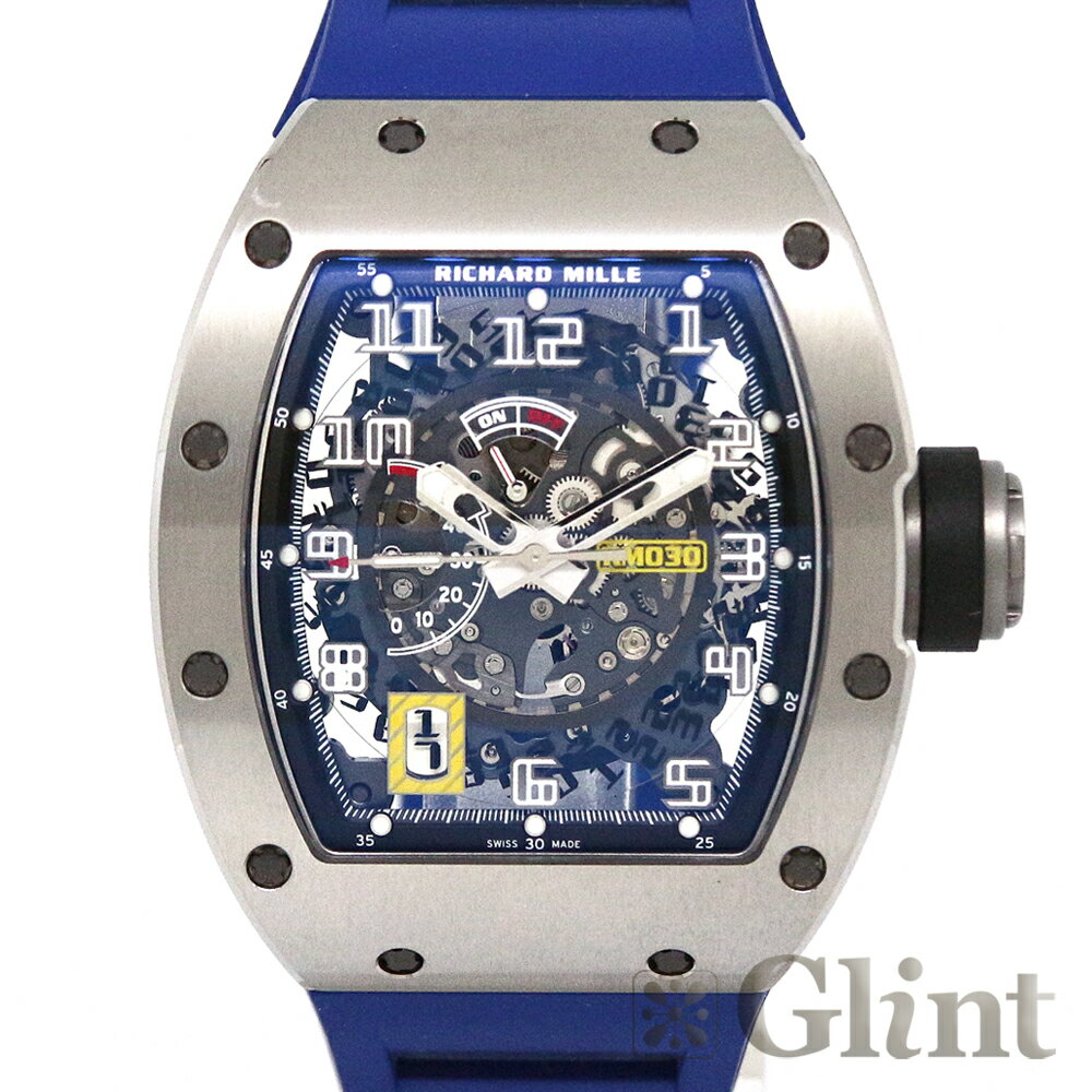 リシャールミル（RICHARD MILLE）RM030 Ti オートマティック デクラッチャブルローター チタン〔メンズ〕〔腕時計〕【中古】