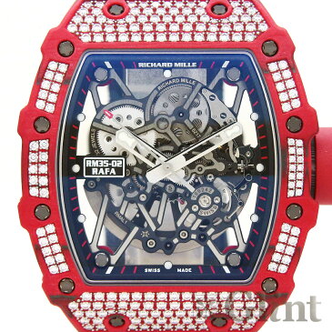 リシャールミル【RICHARD MILLE】RM35-02 RQTPT ラファエル・ナダル パヴェダイヤモンド〔新品〕〔腕時計〕〔メンズ〕〔純正ダイヤモンド〕