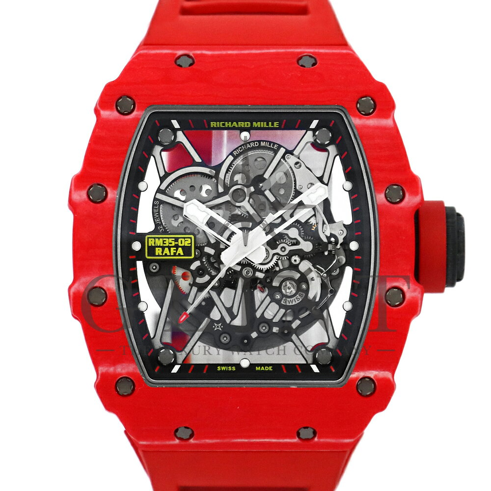 リシャールミル（RICHARD MILLE）RM35-02 FQ RAFAEL NADAL ラファエル・ナダル レッドTPTクォーツ〔メンズ〕〔腕時計〕【中古】