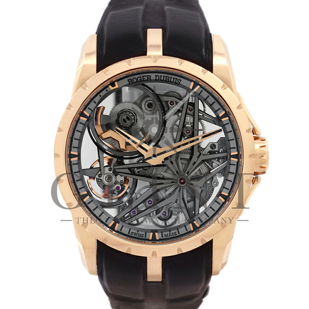 ロジェデュブイ（ROGER DUBUIS）エクスカリバー モノバランシエ イーオンゴールド オートマティック スケルトン RDDBEX0954〔メンズ〕〔腕時計〕【中古】