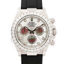 ロレックス(ROLEX)デイトナ 126589RBR 18Kホワイトゴールド ダイヤモンド〔2024年12月/ランダムシリアル〕〔メンズ〕〔腕時計〕【中古】