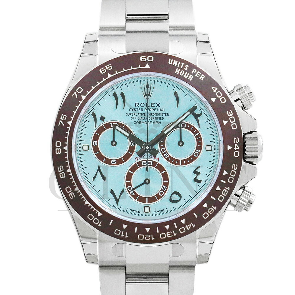 ロレックス（ROLEX）デイトナ プラチナ アイスブルー 116506 アラビックインデックス 〔2 ...
