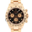 ロレックス(ROLEX)デイトナ ブラック&ピンクダイアル 116505 エバーローズゴールド〔2022年12月/ランダムシリアル〕〔メンズ〕〔腕時計〕【中古】