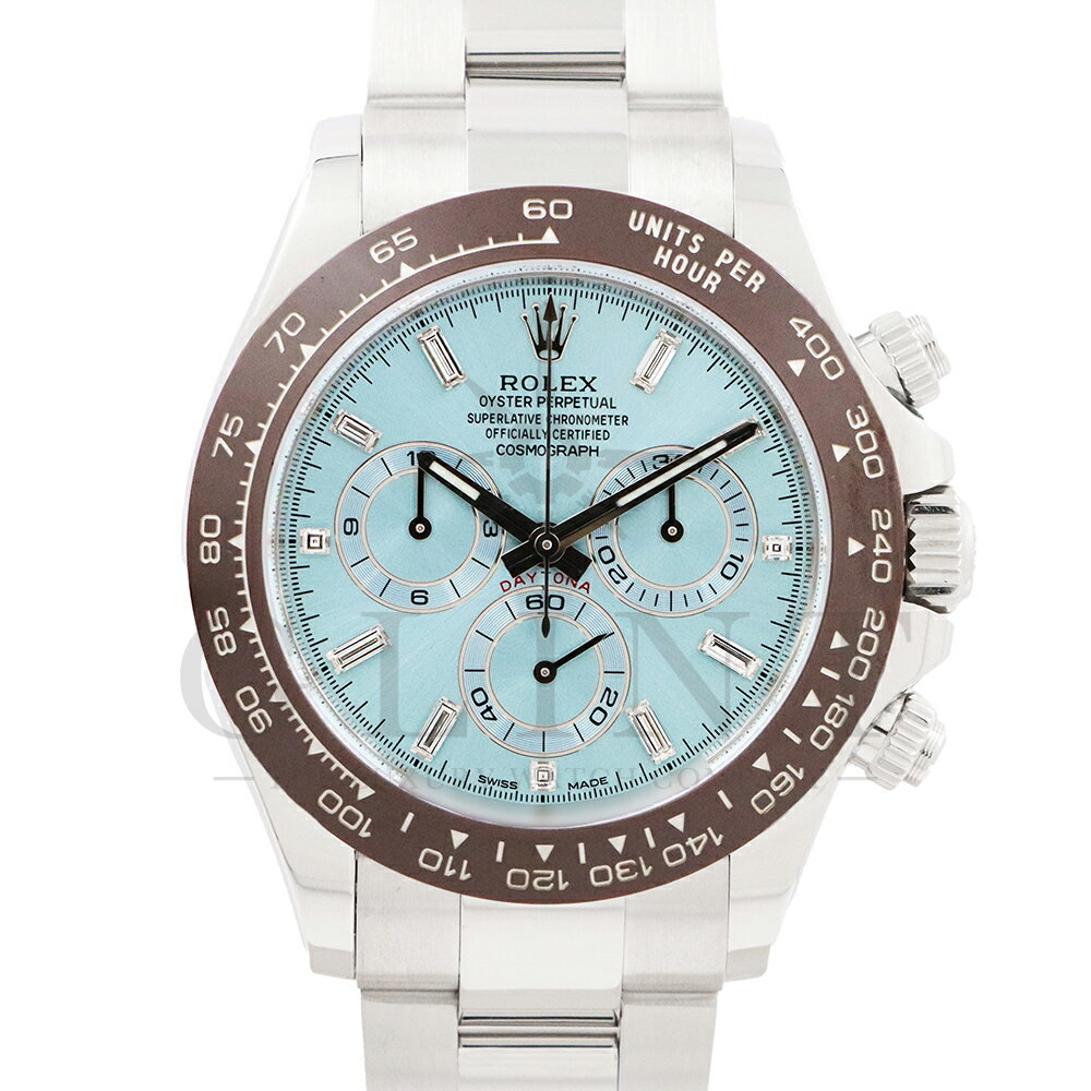 ロレックス(ROLEX)デイトナ プラチナ アイスブルー 116506A 〔2023年1月/ランダムシリアル〕〔メンズ〕〔腕時計〕〔未使用品〕【中古】
