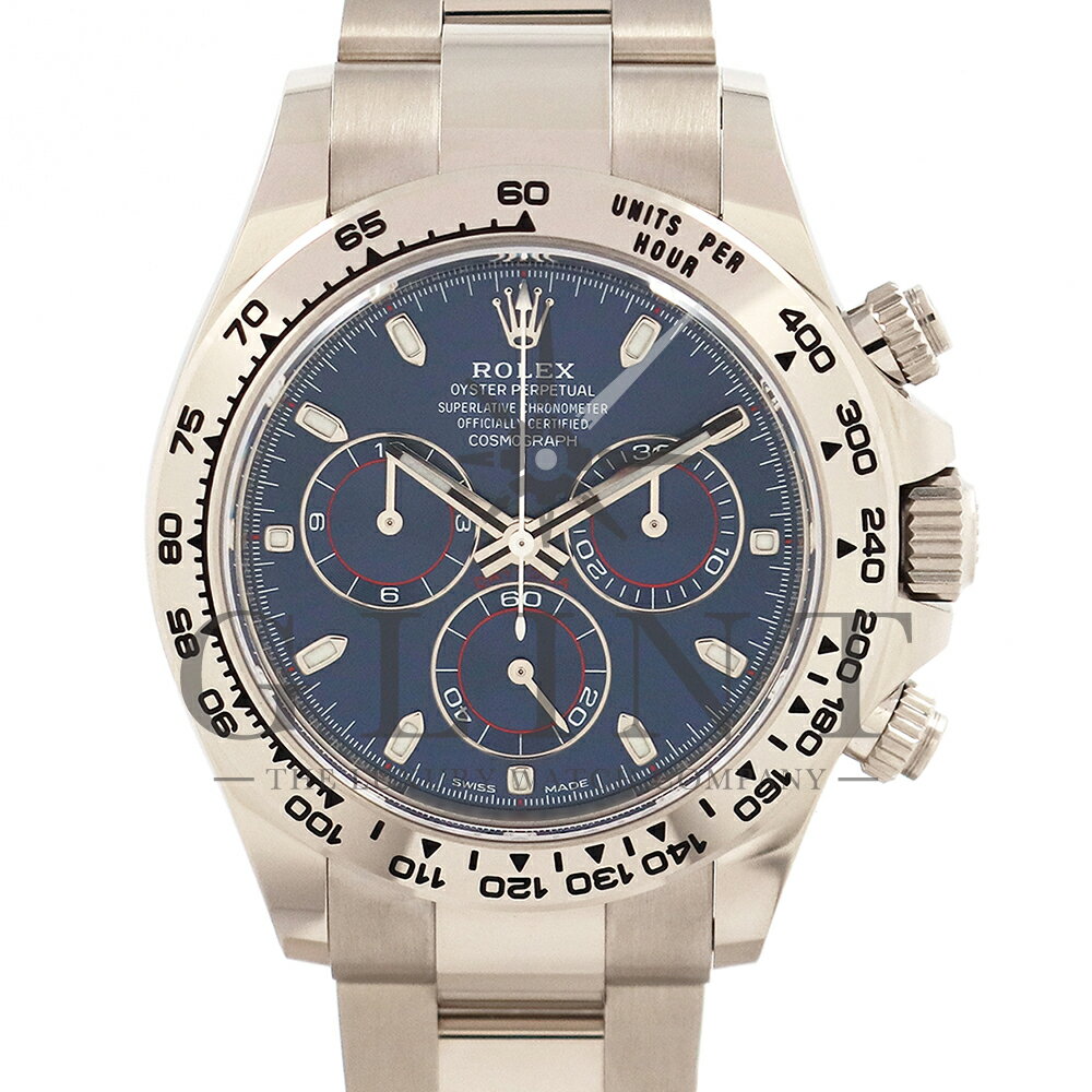 ロレックス（ROLEX）デイトナ 116509 ブルー文字盤 ロレゾール 〔2021年7月/ランダムシリアル〕〔メンズ〕〔腕時計〕【中古】